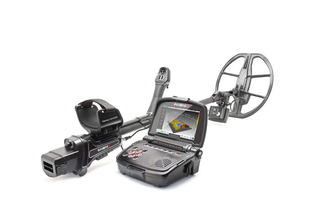 Invenio Standard Pack Smart Metal Detector and 3D Imaging System High Plains Prospectors 