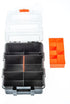 Multi-Section Plastic Storage Box - Size: 8.1/2" x 6" x 2.3/4" (Removable Tray & Divider) Accessories High Plains Prospectors 