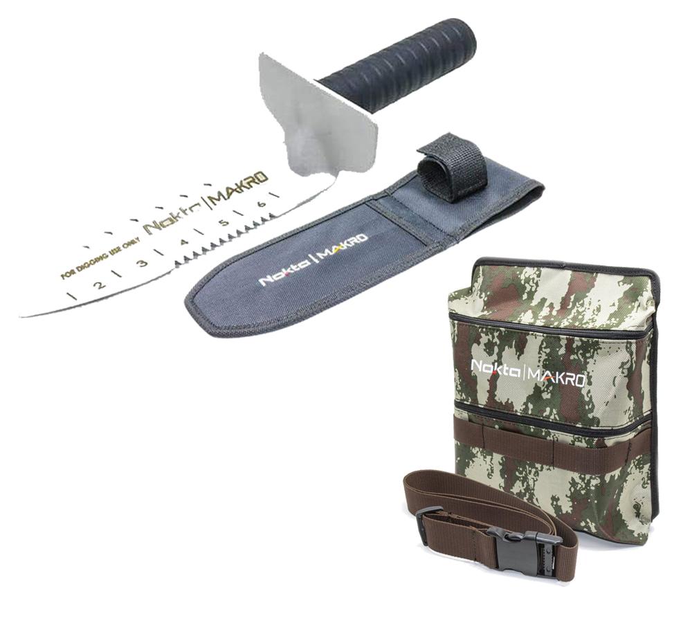 Nokta Makro Impact Pro Metal Detector Package with Nokta Finds Pouch and Digger