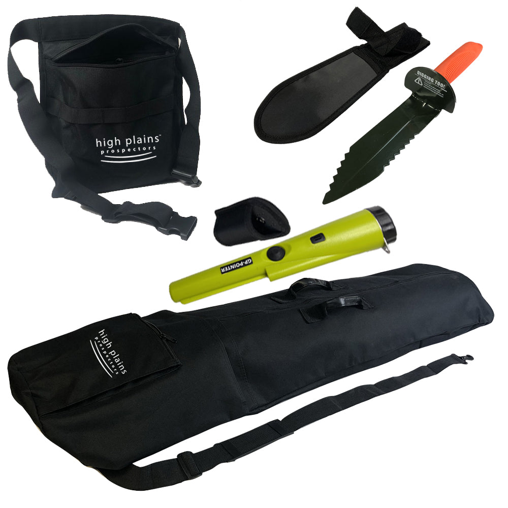 Bounty Hunter Time Ranger Pro Metal Detector Trailblazer Bundle