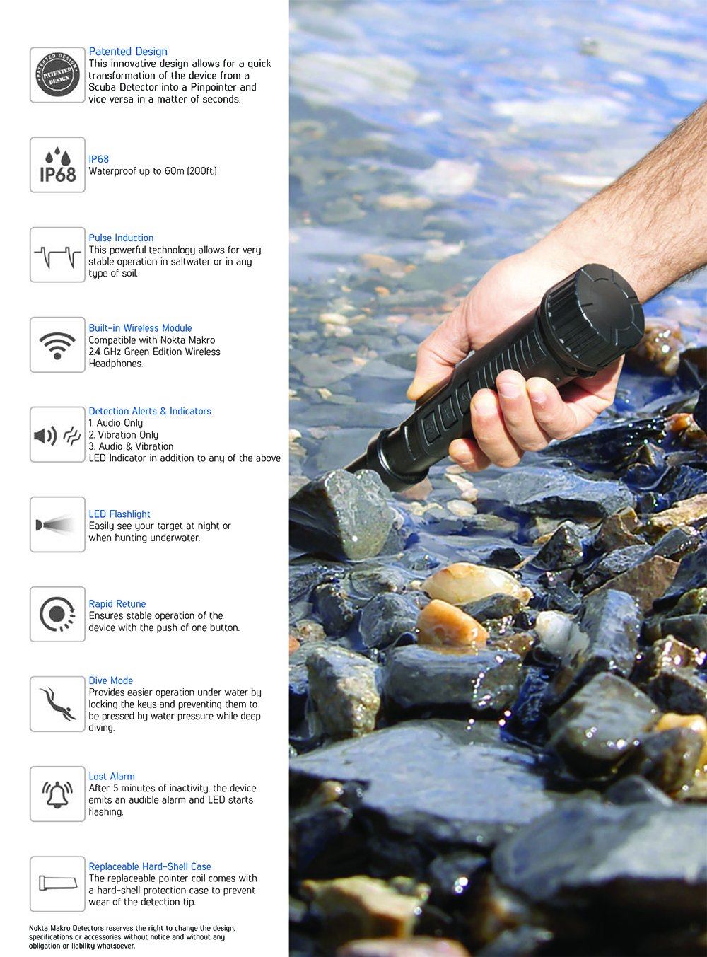 Nokta PulseDive Pinpointer - Black | Serious Detecting Nokta PulseDive Pinpointer - Black | Serious Detecting