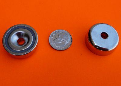 RARE EARTH MAGNET 49 LBS 1 INCH STRONG NEODYMIUM W/#10 COUNTERSUNK HOLE Gem & Mineral Hunting Supplies,Gold Prospecting,Recovery Tools Applied Magnets 