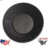 The ARCHER 14 inch Gold Pan (Black) Gold Prospecting Jobe 