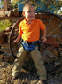 Youth Snake Chapz Full Protection by Crackshot, Khaki Tan Color Snake Guards Crackshot 