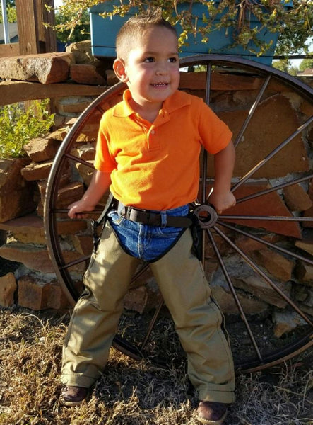 Snakeチャップスfor Kids – ユースサイズSnake Chaps – Snake Biteフル保護チャップスfor Ch Briarproof Snake Protector Chaps | Dan's Hunting Gear